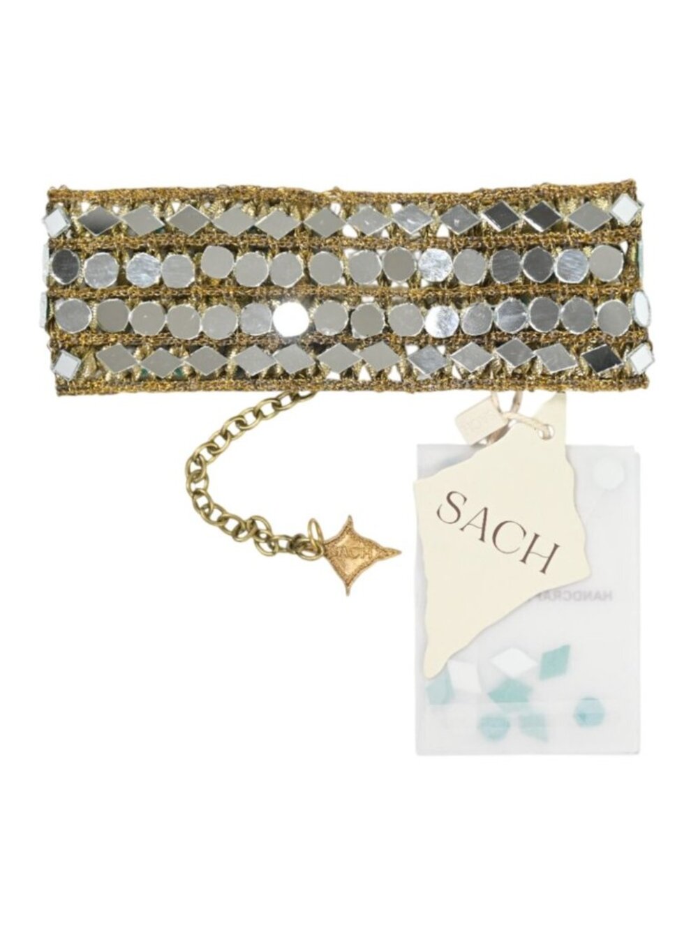 SACH Choker Eclipse in Gold